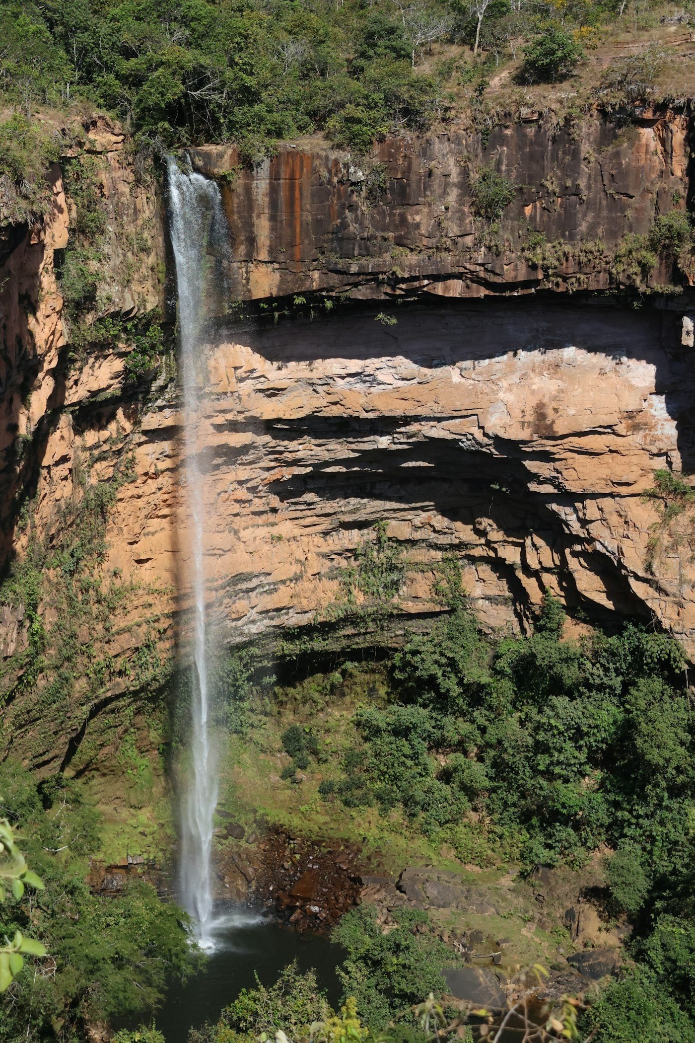 Véu de Noiva waterfall, Chapada dos Guimarães, Mato Grosso